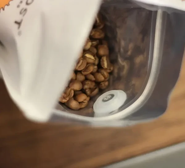 coffee valve application coffee packaging