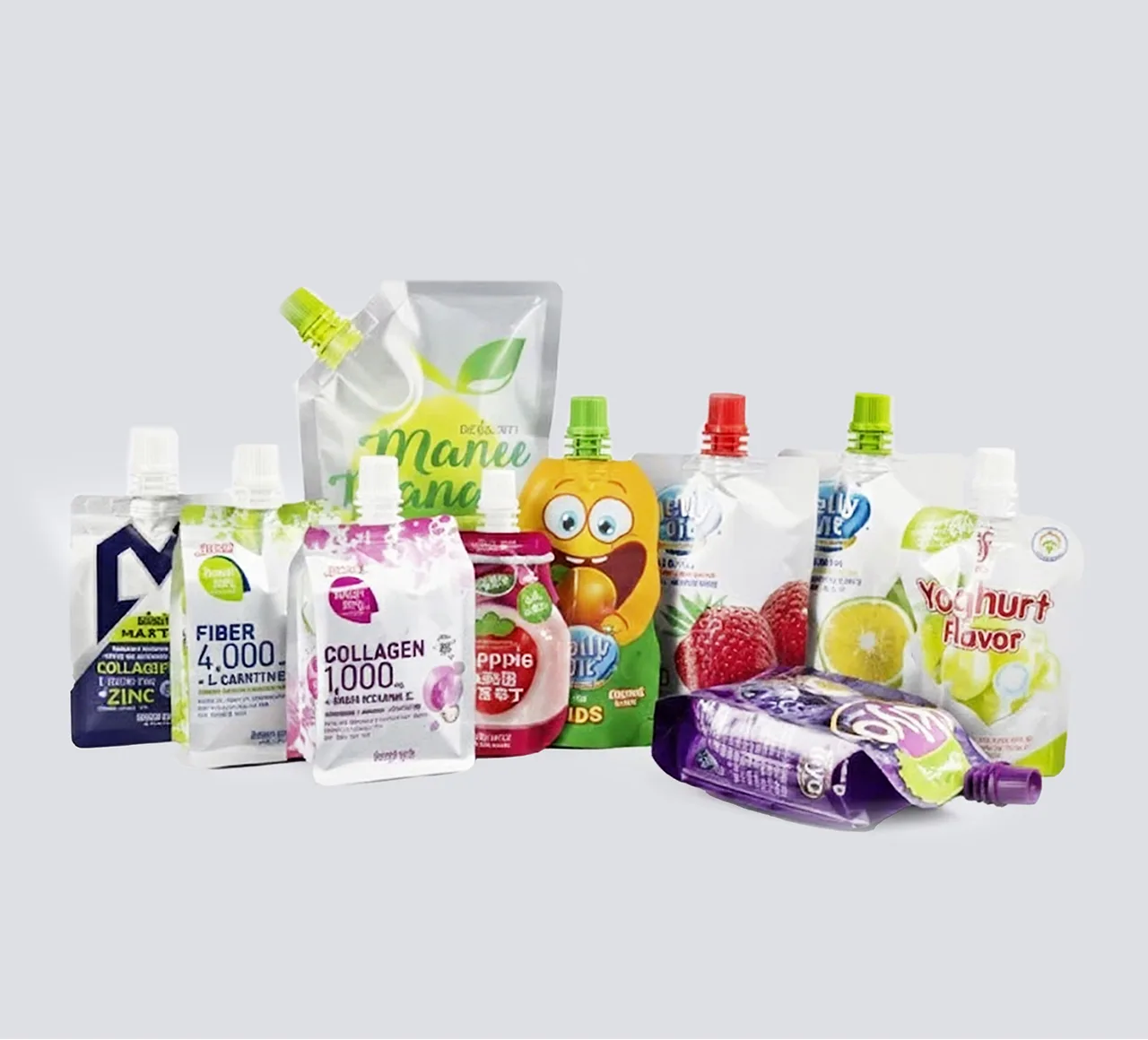 spout cap application beverage packaging