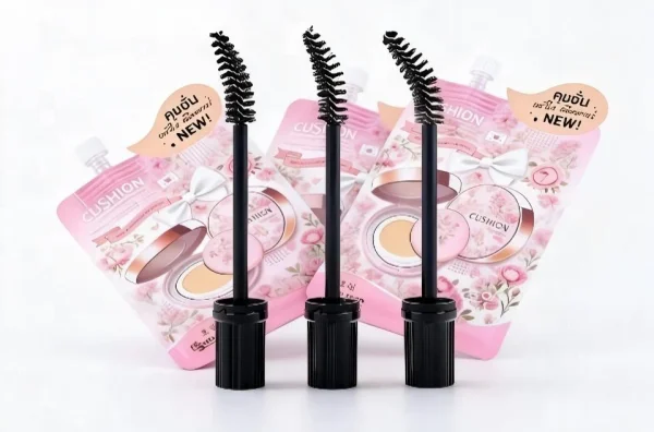 spout cap for eyelash brush