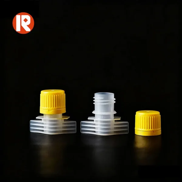 15mm reusable spout cap 1 yellow