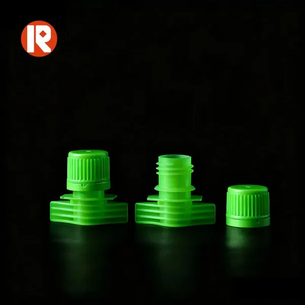 15mm reusable spout cap 11 green