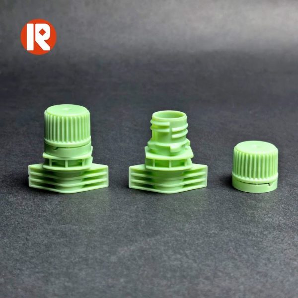 15mm reusable spout cap 12 light green