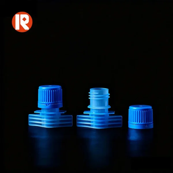 15mm reusable spout cap 4 blue