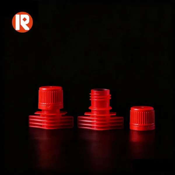 15mm reusable spout cap 8 red