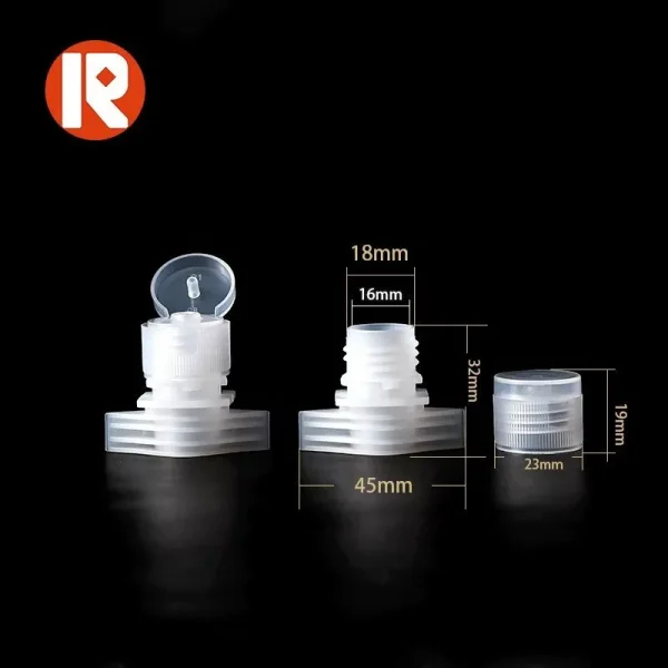 venta al por mayor 16mm flip top screw cap 3