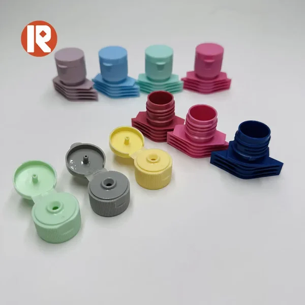 venta al por mayor 16mm flip top screw cap 5