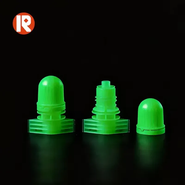 tapón de pico de cúpula verde