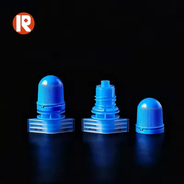 tapón de pico de cúpula azul