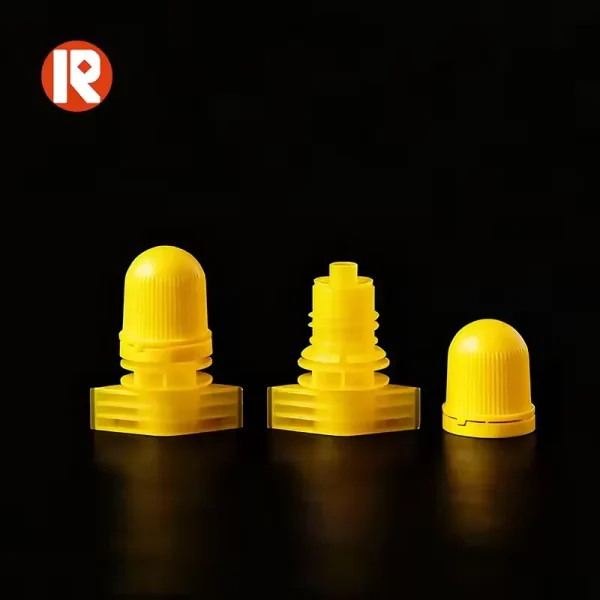 tapón de pico de cúpula - amarillo