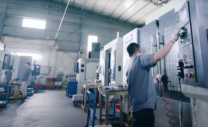 Sanrun spout cap factory - optimize spout cap production line(6)