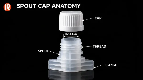 spout cap anatomy - sanrun